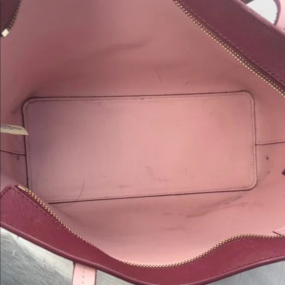 Kate Spade Scotts Place Lida tote in, Merlot - Picture 9 of 12